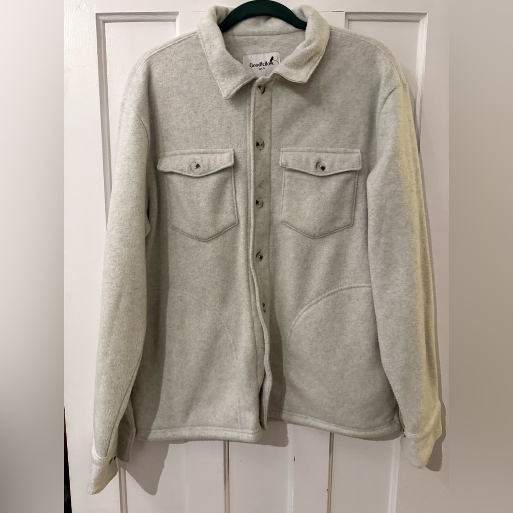 Goodfellow & Co Light Gray Cardigan Sweater